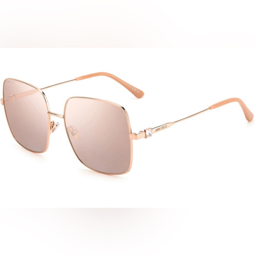 Jimmy Choo Rose Gold Sunglasses